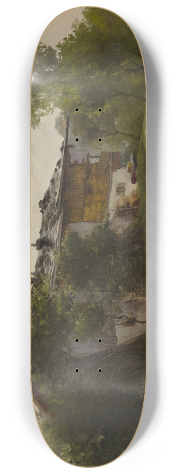 Michael Licklederer - Altes Bauernhaus 8.25 inch art skate deck
