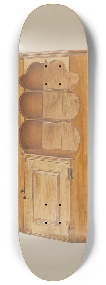Michael Riccitelli - Corner Cupboard 8.25 inch art skate deck