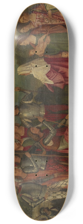Michele Sanmicheli - Coriolanus Before his Mother 8.25 inch art skate deck