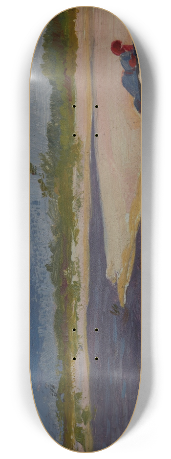 Ambroy Sabatowski - Sands of the Dnieper River 8.25 inch art skate deck