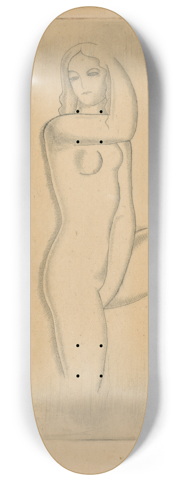 Mikul Galanda - A Maiden Nude 8.25 inch art skate deck