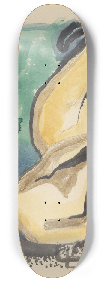Mikul Galanda - Lying nude 8.25 inch art skate deck
