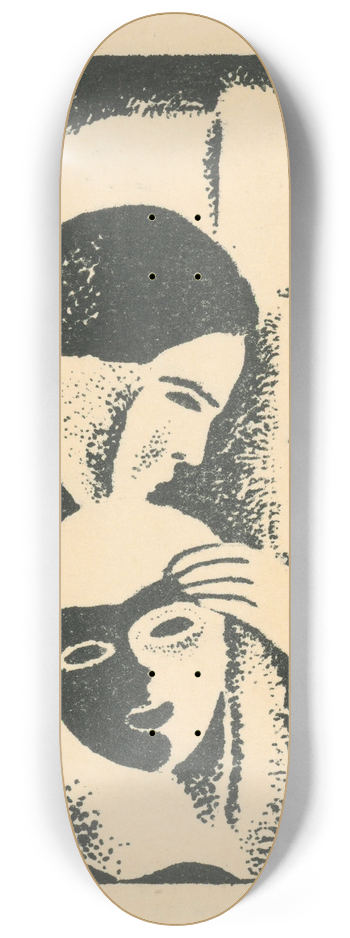 Mikul Galanda - Milenci 8.25 inch art skate deck