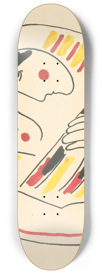Mikul Galanda - P.F.1938 8.25 inch art skate deck