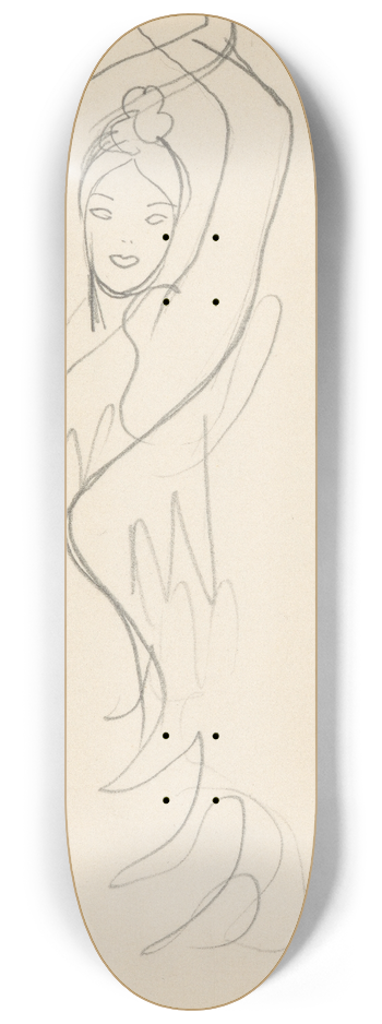Mikul Galanda - Sketchbook 8.25 inch art skate deck