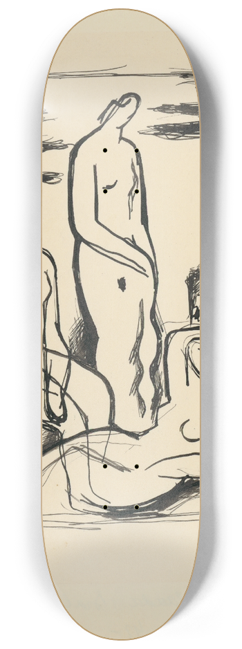 Mikul Galanda - Tri eny 8.25 inch art skate deck