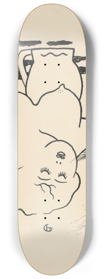Mikul Galanda - Woman with a Jug 8.25 inch art skate deck