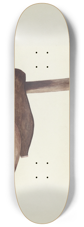 Mildred E. Bent - Weather Vane 8.25 inch art skate deck