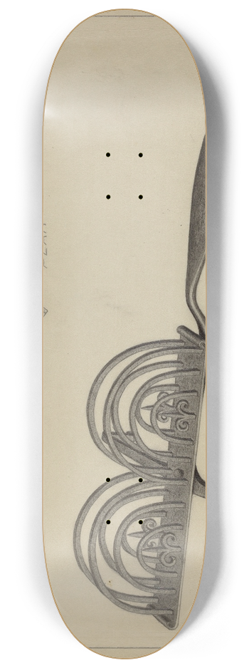 Mildred Ford - Toast Rack 8.25 inch art skate deck