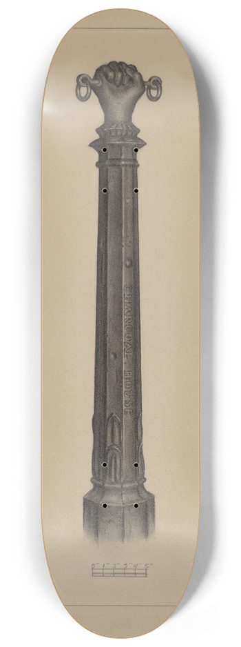 Milton Grubstein - Hitching Post 8.25 inch art skate deck