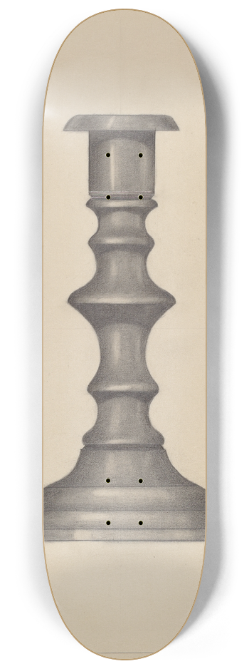 Mina Lowry - Candlestick 8.25 inch art skate deck