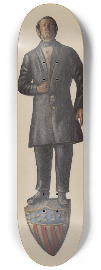 Mina Lowry - Figurehead  Henry Clay 8.25 inch art skate deck