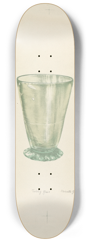 Minetta Good - Toddy Glass 8.25 inch art skate deck