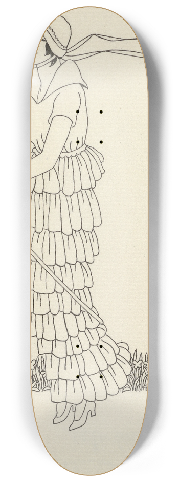 Monogrammist MFN - Robe de nansouk 8.25 inch art skate deck