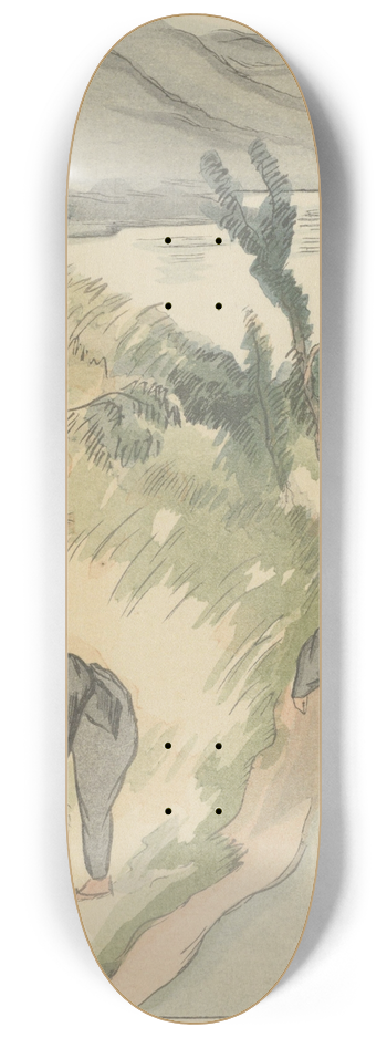 Morita Tsunetomo - Nabij het Nippara meer 8.25 inch art skate deck