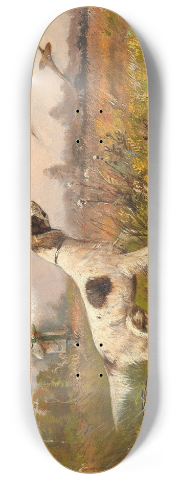 Moritz Mller - A Pheasant Hunt 8.25 inch art skate deck