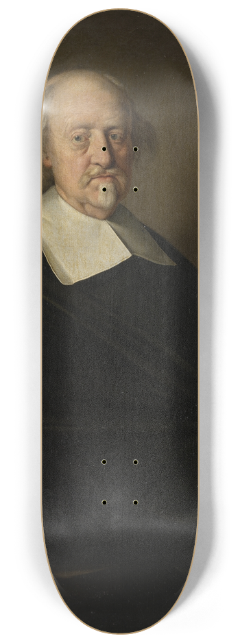 Johann Heinrich Roos - Portrait of Adolf Ernst von Humbracht 8.25 inch art skate deck