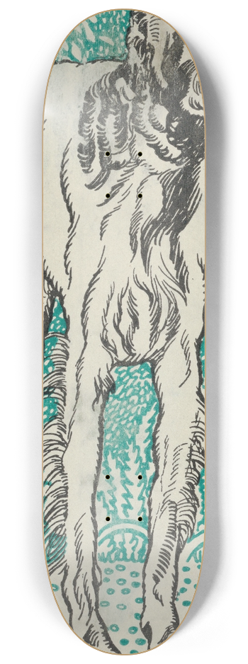 Moriz Jung - Greyhound 8.25 inch art skate deck
