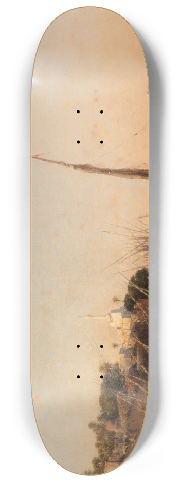 Narcisse Berchre - On the Nile 8.25 inch art skate deck