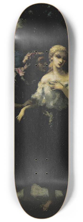 Narcisse-Virgile Diaz de La Pea - Le Malefice 8.25 inch art skate deck