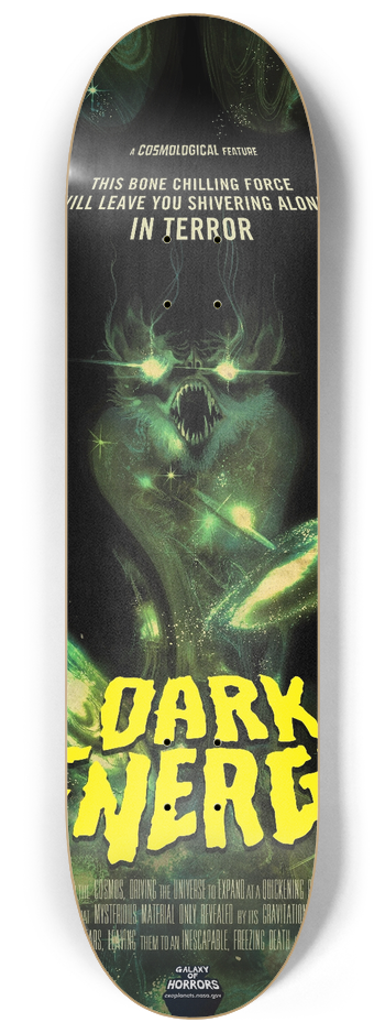 NASA - Dark Energy 8.25 inch art skate deck