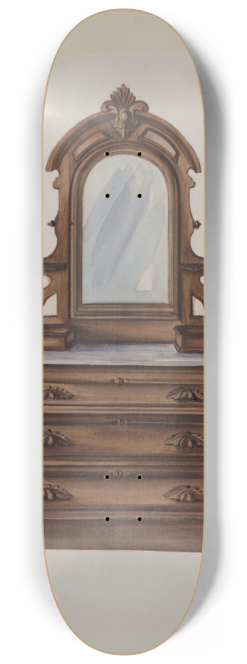 Natalie Simon - Bureau 8.25 inch art skate deck