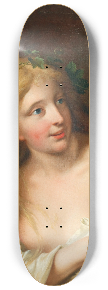 Johann Heinrich Wilhelm Tischbein - A Bacchante 8.25 inch art skate deck