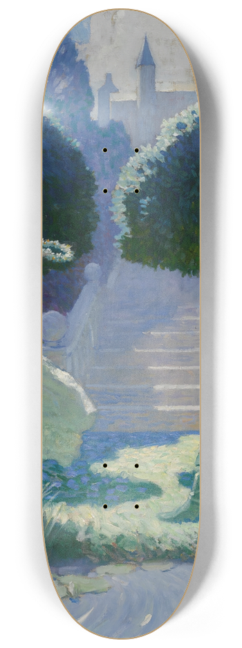 N. C. Wyeth - Ogier And Morgana 8.25 inch art skate deck
