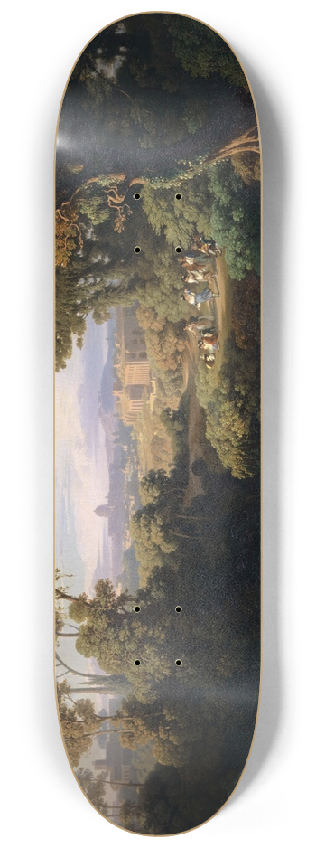 Johann Jakob Frey - From The Surroundings Of Rome 8.25 inch art skate deck