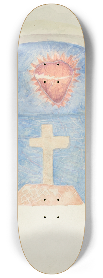 N.H. Yeckley - Keystone 8.25 inch art skate deck