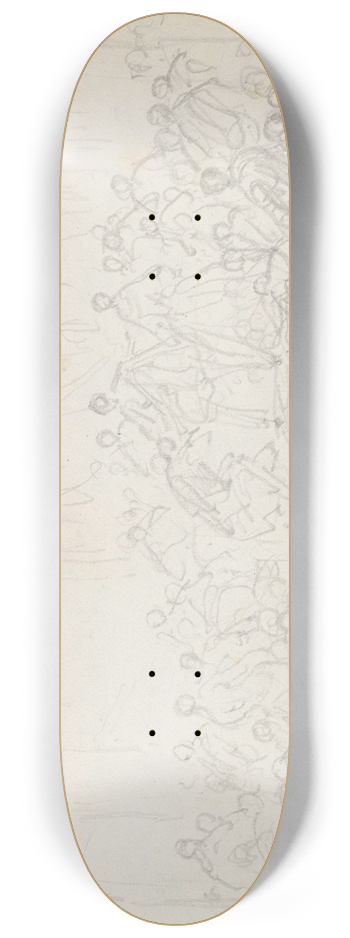 Nicaise De Keyser - Christopher Columbus Return to Spain 8.25 inch art skate deck