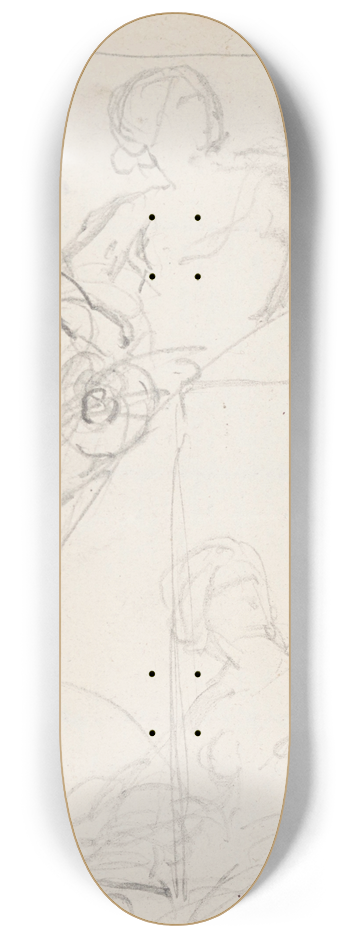 Nicaise De Keyser - Faade Sculpture 8.25 inch art skate deck