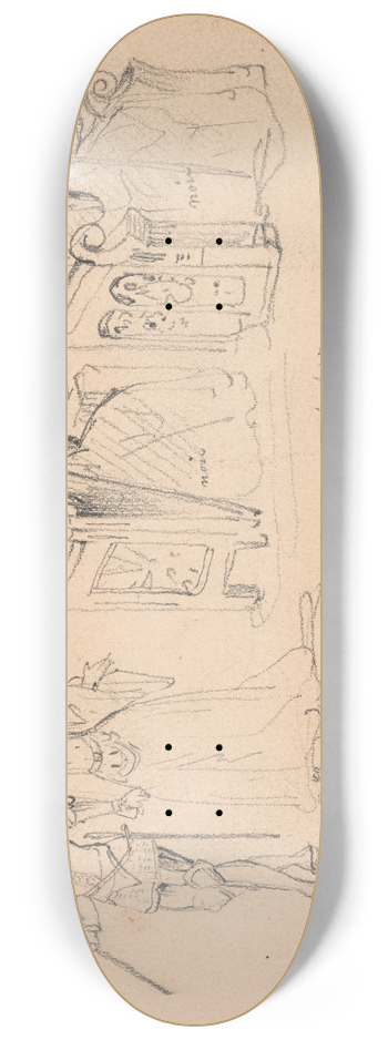 Nicaise De Keyser - Figures 8.25 inch art skate deck