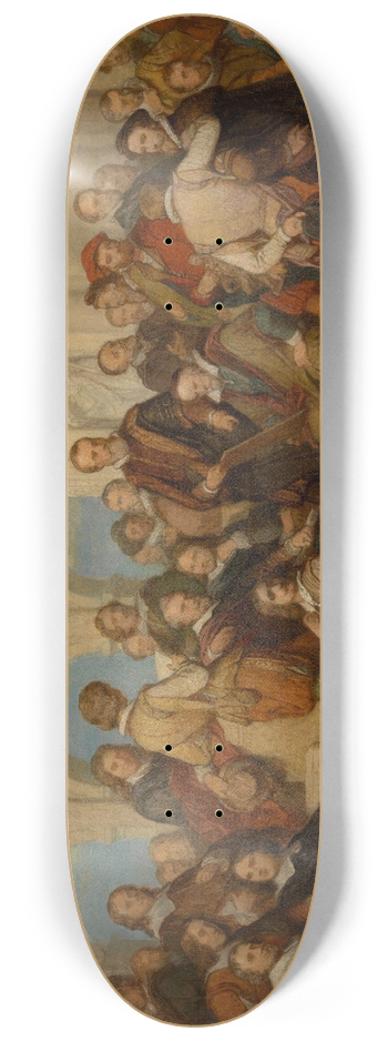 Nicaise De Keyser - Painters and Sculptors 8.25 inch art skate deck
