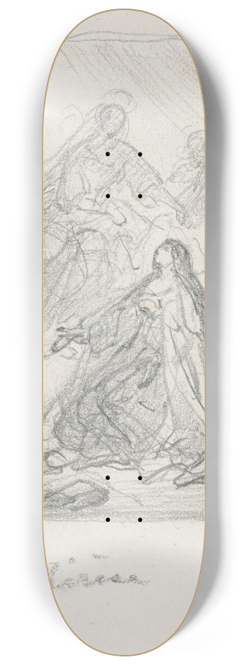 Nicaise De Keyser - Saint Teresa 8.25 inch art skate deck