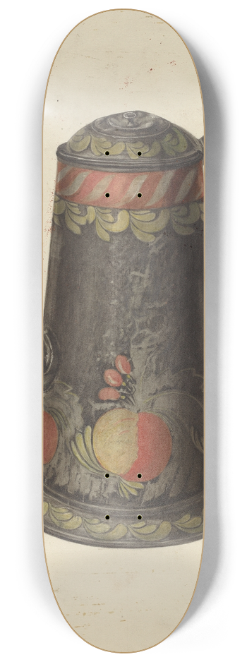 Nicholas Acampora - Toleware Coffee Pot 8.25 inch art skate deck