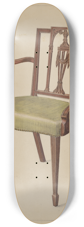 Nicholas Gorid - Armchair 8.25 inch art skate deck