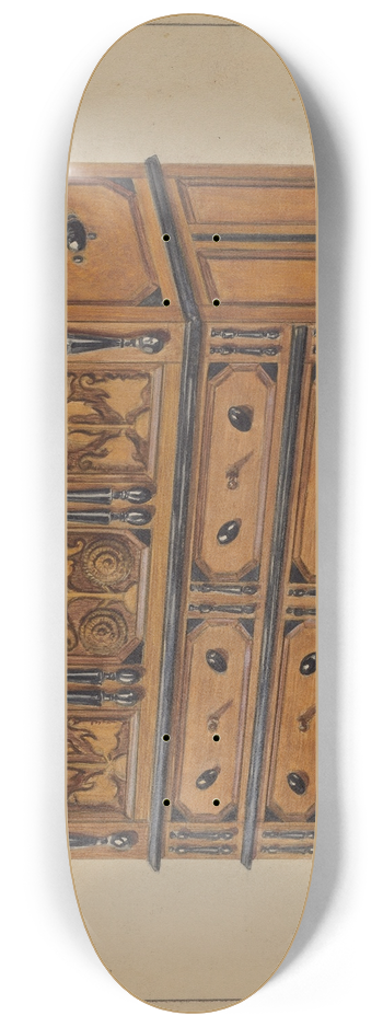 Nicholas Gorid - Chest 8.25 inch art skate deck