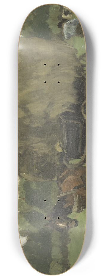 Nicolaas Bastert - Hay Wagon 8.25 inch art skate deck