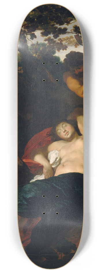 Johann Liss - Nymph and Shepherd 8.25 inch art skate deck