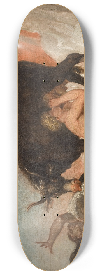 Nicolai Abildgaard - Ymir Suckling the Cow Audhumla 8.25 inch art skate deck