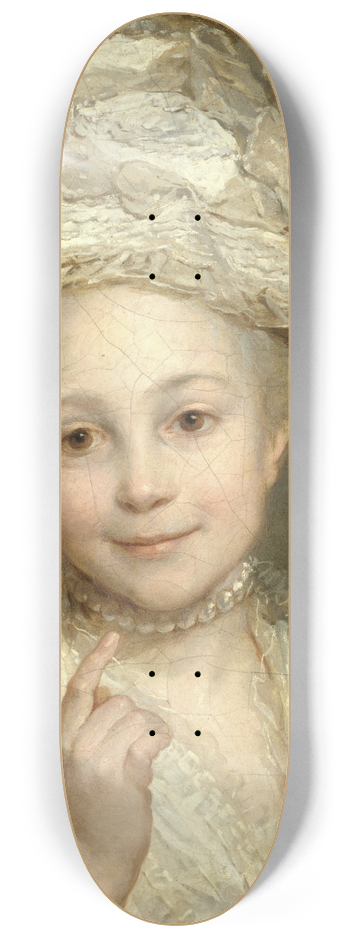 Nicolas Bernard Lpici - Emilie Vernet (1760-1794) 8.25 inch art skate deck