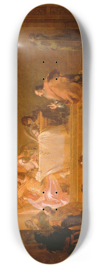 Nicolaus Knpfer - Solon before Croesus 8.25 inch art skate deck