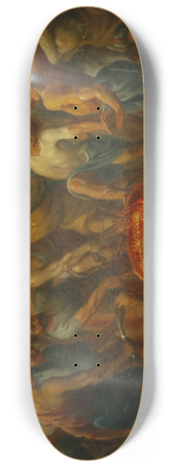Nicols Enrquez - The Flagellation 8.25 inch art skate deck