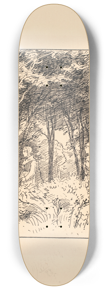Niels Skovgaard - Trillevip 8.25 inch art skate deck