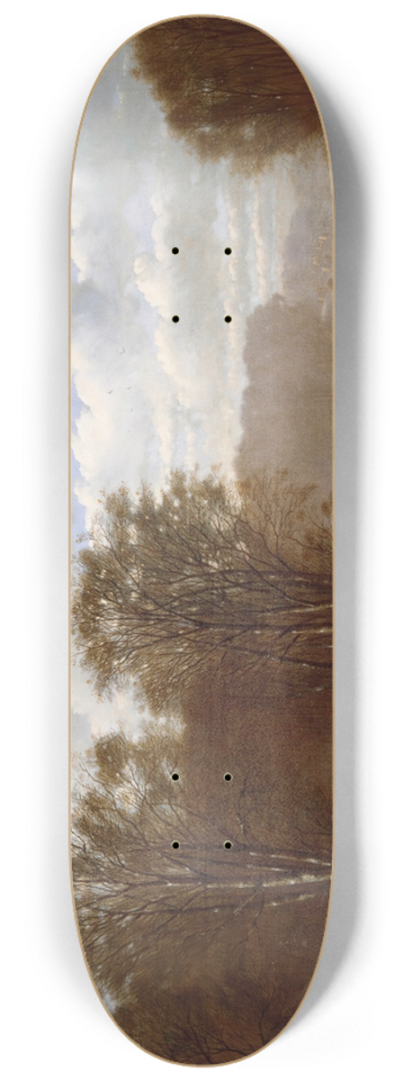 Johann Monglels Culverhouse - Skating on the Wissahickon 8.25 inch art skate deck