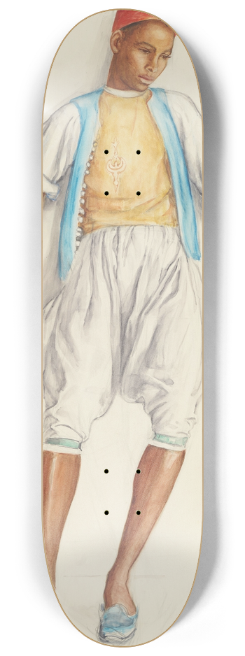 Nils von Dardel - Ung dandy 8.25 inch art skate deck