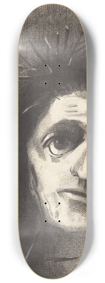 Odilon Redon - Christ 8.25 inch art skate deck