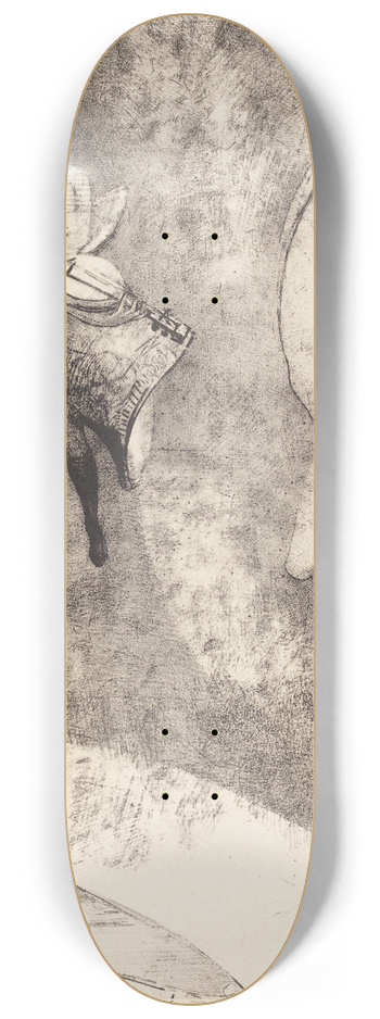 Odilon Redon - LArt Celeste (The Celestial Art) 8.25 inch art skate deck