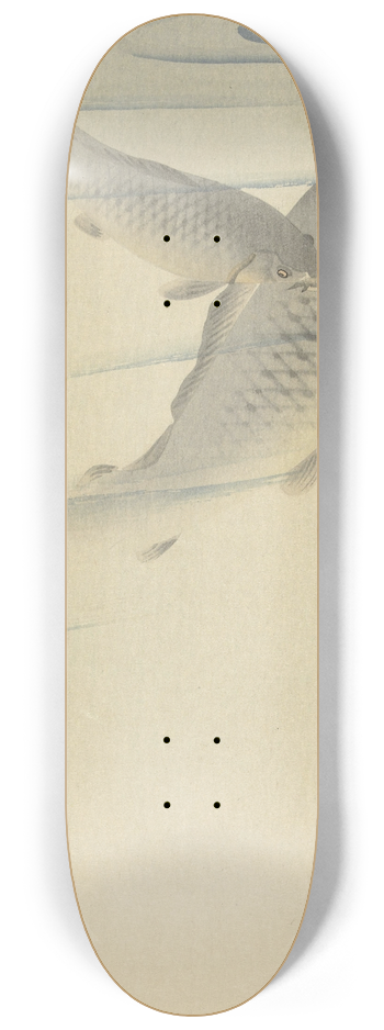 Ohara Koson - Karpers 8.25 inch art skate deck